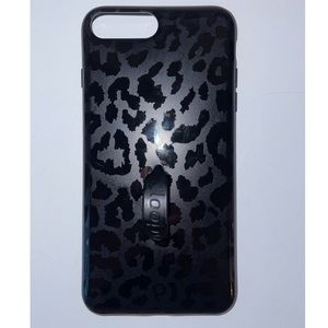 Loopy Midnight Leopard iPhone 8Plus Case